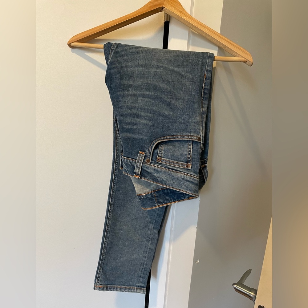 Nudie Tight Terry blue denim jeans size 30